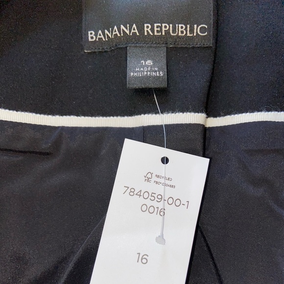 ❌SOLD❌ Banana Republic Black Ponte Jacket NWT - Picture 9 of 9